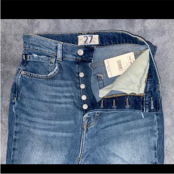 NWT Free People Phoenix High Waist Jeans - Picture 4 of 7